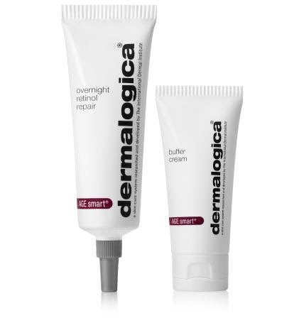 Overnight retinol repair + Buffer cream