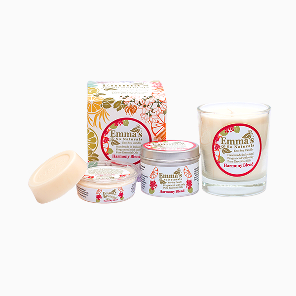 Natural Soy Wax Tart Melt with Rose Geranium & Sweet Orange Essential Oils by Emma's So Naturals
