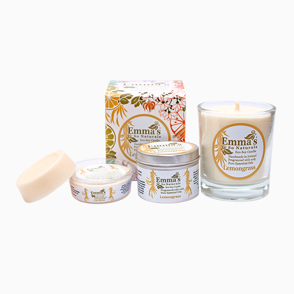 Natural Soy Wax Tart Melt with Lemongrass Essential Oils by Emma's So Naturals